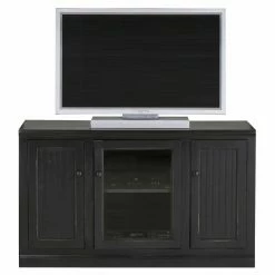 Budget 🌟 TV Stands Eagle Furniture Coastal 55 In. Plain Glass Tall Entertainment Center 👏