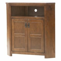 Hot Sale 🌟 TV Stands Eagle Furniture Mission 41 In. Wide Corner TV Stand 🔥