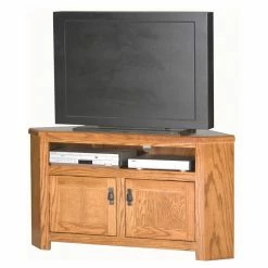 Hot Sale 🎁 TV Stands Eagle Furniture Mission 50 In. Corner Entertainment Center 💯