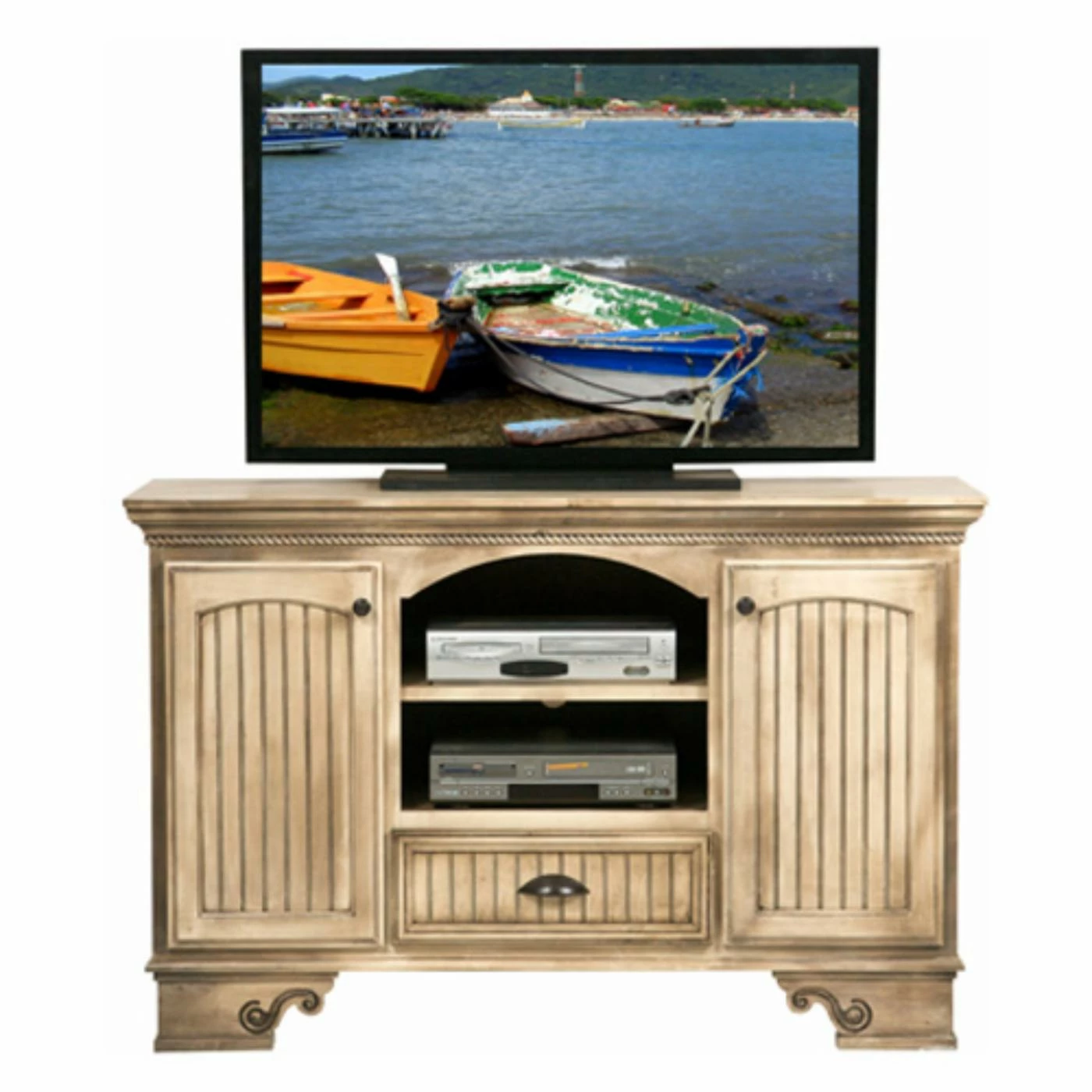Cheapest ๐คฉ TV Stands Eagle Furniture American Premiere 58 In. Entertainment Console With 2 Doors โ๏ธ