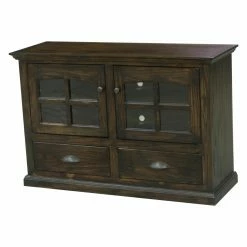 Hot Sale ⭐ TV Stands Eagle Furniture 48 In. Modern Country Oak Entertainment Console 🤩