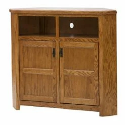 Flash Sale 🔔 TV Stands Eagle Furniture Mission 50 In. Wide Corner TV Console 🌟