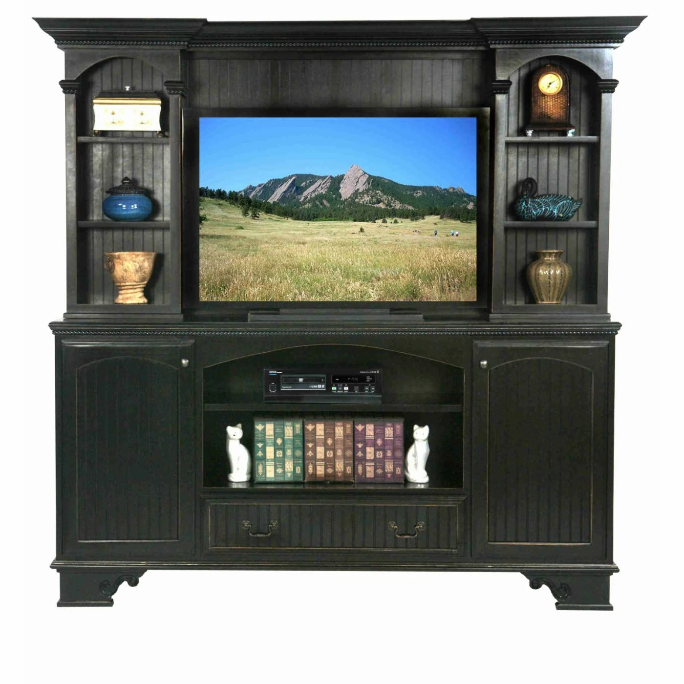 Promo โจ TV Stands Eagle Furniture American Premiere 80 In. Entertainment Console With Optional Hutch With 52 In. Opening โค๏ธ