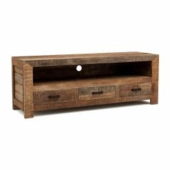 Cheapest 💯 TV Stands Furniture Of America Hymera Rustic 3-Drawer TV Console 😍