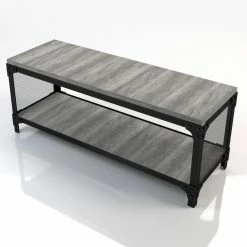 Wholesale ✔️ TV Stands Furniture Of America Kilvard Tv Stand - Vintage Gray Oak 👍