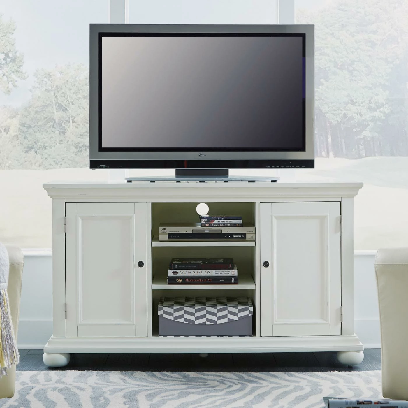Budget ๐ TV Stands Home Styles Dover 56 In. Entertainment Stand ๐