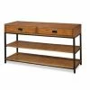 Brand new 🎁 TV Stands Home Styles Modern Craftsman Console - Oak Finish 👍
