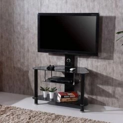 Flash Sale ✔️ TV Stands Hodedah Imports 35 In. TV Stand With Swiveling Mount 🎁