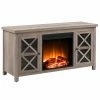 Deals ❤️ Hudson&Canal TV Stands Addison&Lane Colton Log Fireplace TV Stand ⭐