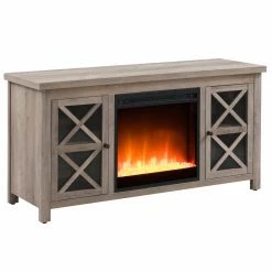 Cheapest ⭐ Hudson&Canal TV Stands Addison&Lane Colton Fireplace TV Stand 👏