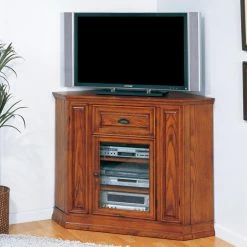 Hot Sale 🛒 TV Stands Leick Home 82232 Riley Holliday Boulder Creek 46 In. Corner TV Console 🔥