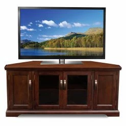Best Pirce 😉 TV Stands Leick Home 56 In. Corner TV Stand 💯
