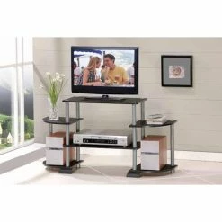 Hot Sale ❤️ TV Stands Furinno Turn-N-Tube Rounded Corner TV Entertainment Center 🔔