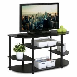 Buy 🤩 TV Stands Furinno Jaya Simple Design Corner TV Stand ✔️