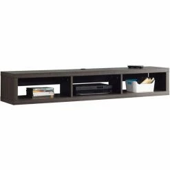 Cheapest 🥰 TV Stands Martin Furniture 60 In. Shallow Wall Mounted TV Shelf 👍