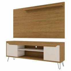 Budget 💯 TV Stands Manhattan Comfort Baxter TV Stand And Liberty TV Panel 🌟