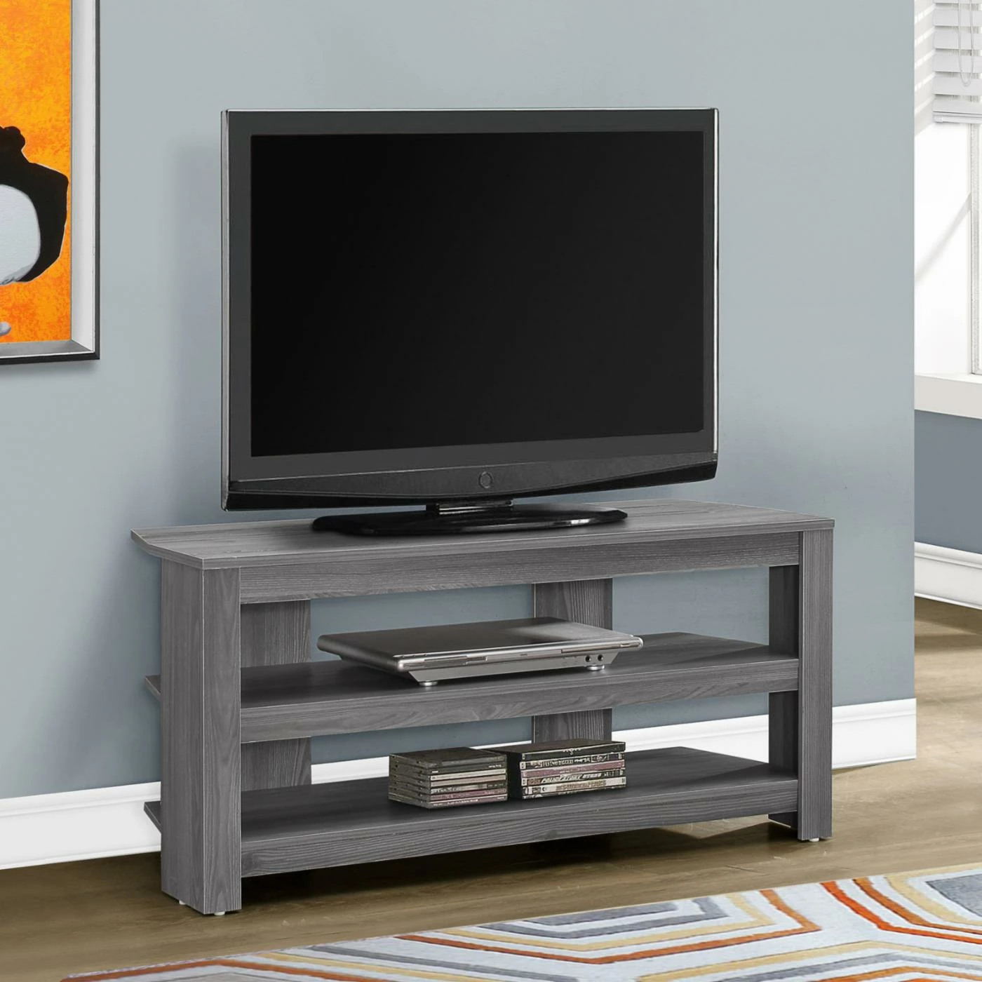 Promo ✔️ TV Stands Monarch Specialties 42 In. TV Stand ✔️