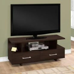 Buy 😀 TV Stands Monarch Specialties 48 In. TV Stand With Storage Drawers 😉