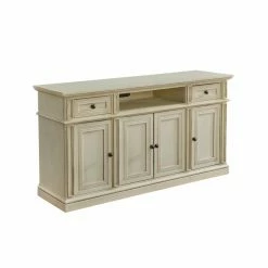 Cheap 🎁 TV Stands Progressive Furniture Harrison 60 In. TV Console - Antique White 🛒