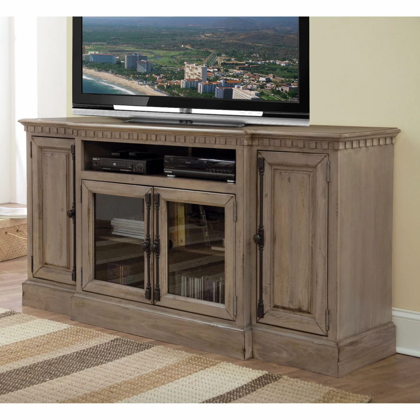 Hot Sale โ๏ธ TV Stands Progressive Furniture Andover Court TV Stand ๐