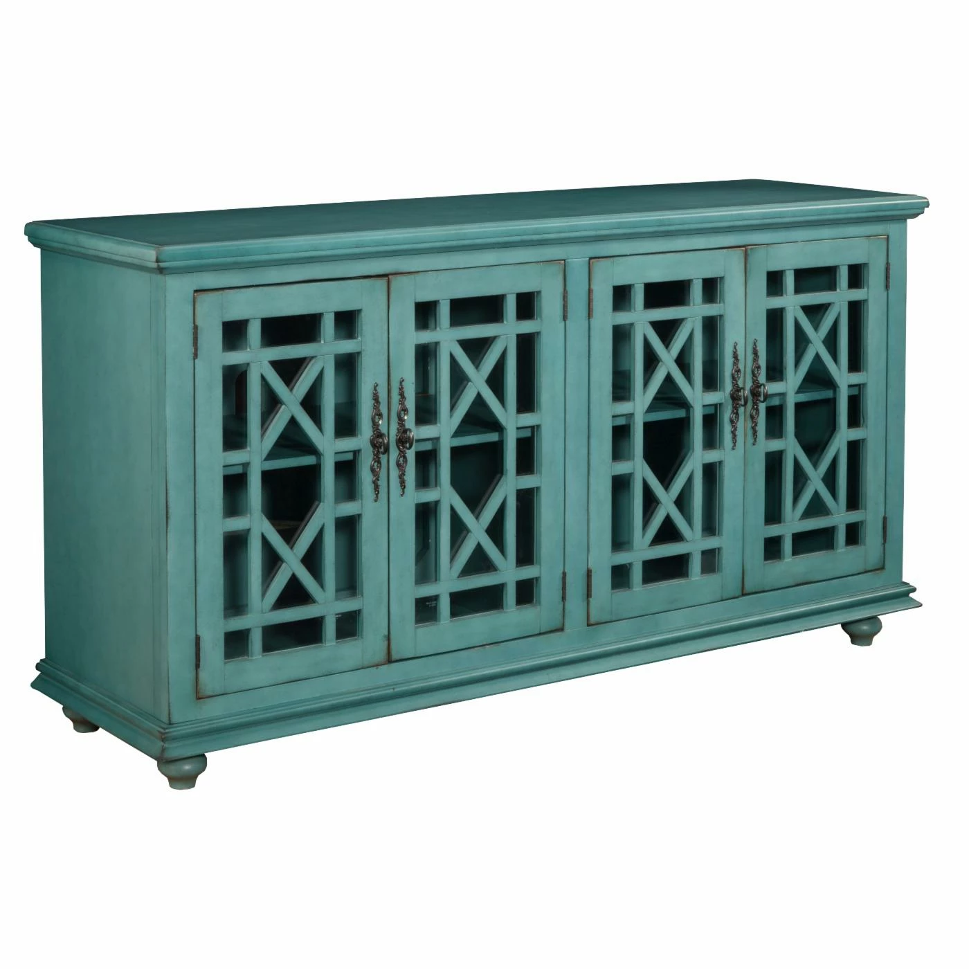 Best deal 🌟 TV Stands Martin Svensson Home Jules 63 In. TV Stand - Teal 😍