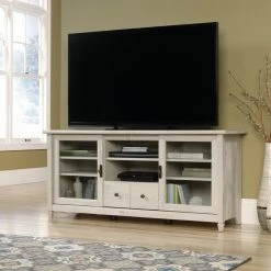 Coupon 👏 TV Stands Sauder Edge Water Entertainment Credenza 🌟