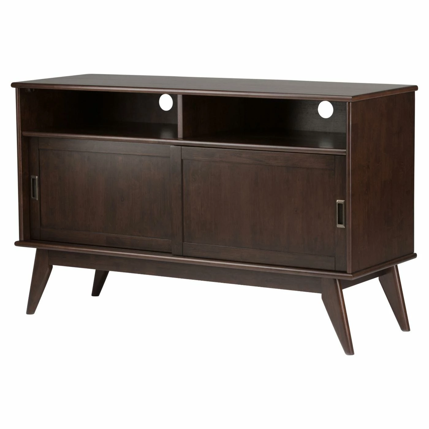 Cheapest โ๏ธ Brooklyn & Max TV Stands Brooklyn + Max Baxter Solid Hardwood Sliding Door TV Media Stand โจ