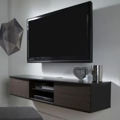Flash Sale 🌟 TV Stands South Shore Agora 57 In. Wall Mounted Media Console 😍