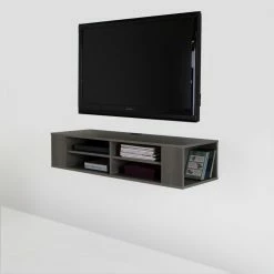Promo 🌟 TV Stands South Shore City Life Wall Mounted Media Console 🥰