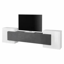 Best Sale โค๏ธ TV Stands Furniture.Agency Modern 94 In. TV Stand ๐
