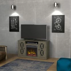 Best deal ❤️ TV Stands Classic Flame Bayport 55 In. TV Stand With Electric Fireplace 💯