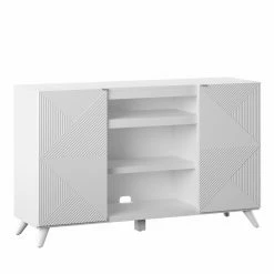 Cheap 😍 TV Stands Twin Star Home Geometric Contemporary TV Stand ❤️