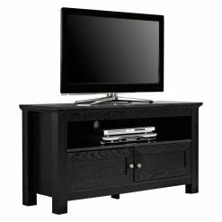 Best Sale 🔔 TV Stands Walker Edison 44-in. Cortez Wood TV Console 😀
