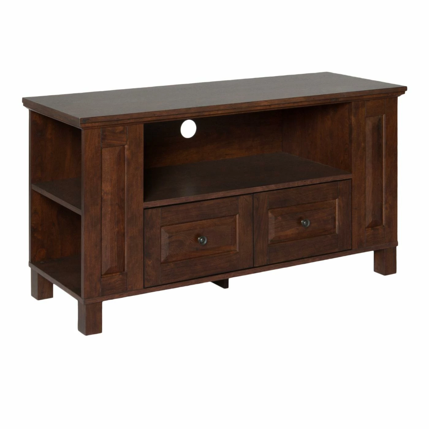Coupon β€οΈ TV Stands Manor Park 44-in. Multi-purpose Wood TV Console - Traditional Brown π₯