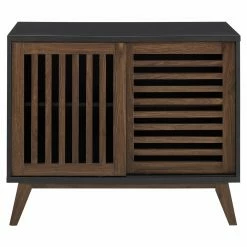 Best deal 👏 TV Stands Manor Park Slat Door TV Stand 🔔