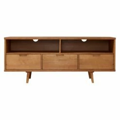 Wholesale 💯 TV Stands Manor Park 58 In. 3-Drawer Mid Century Modern TV Stand ⌛