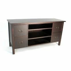Cheap ✔️ TV Stands Wayborn Architectural TV Stand With Drawers 🧨