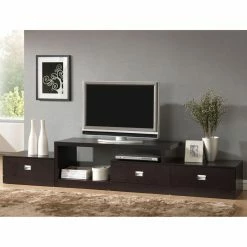 Wholesale 🎉 TV Stands Baxton Studio Marconi Asymmetrical TV Stand 🛒
