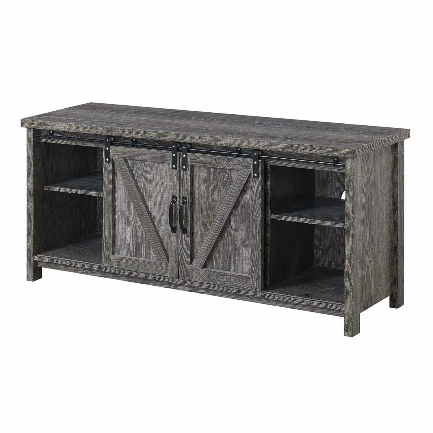 Coupon 🔔 TV Stands Convenience Concepts Blake Barn Door TV Stand ✔️ - Image 5