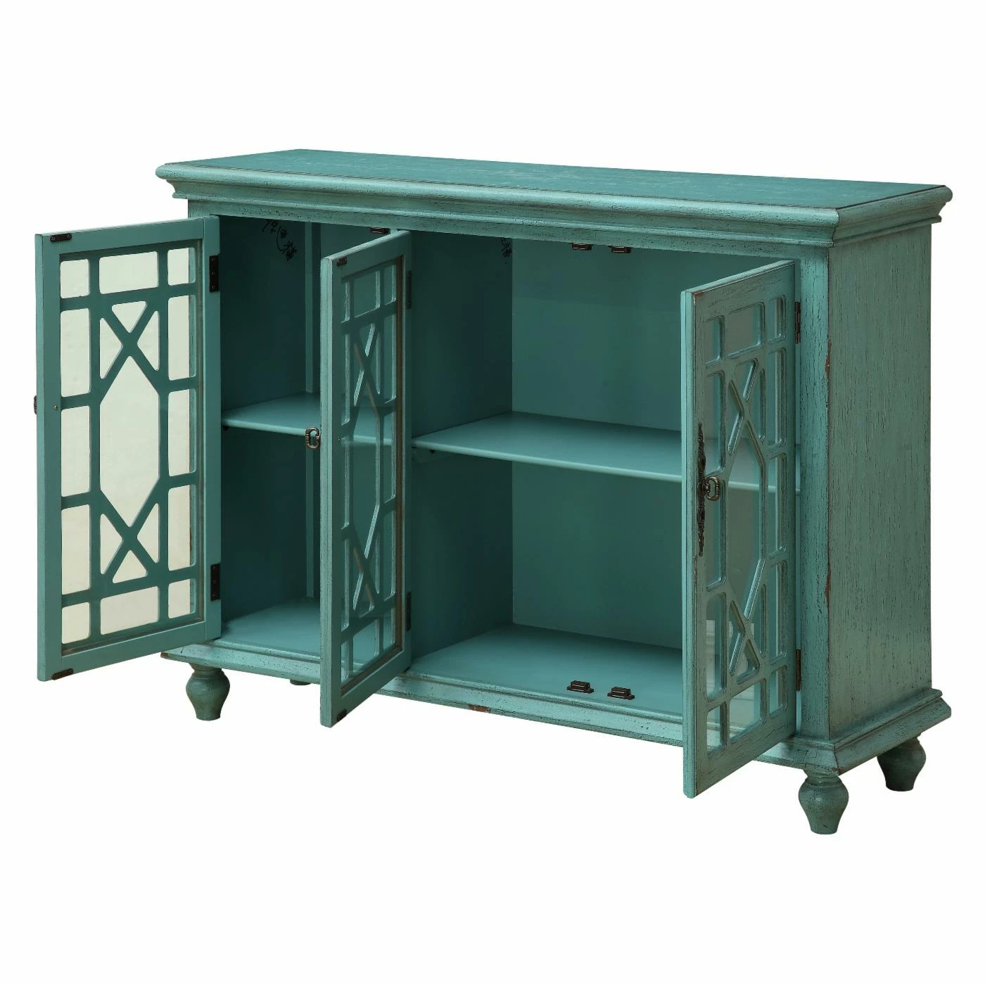 Cheapest ๐ TV Stands Coast To Coast Imports Three Door Media Console ๐ฏ - Image 5