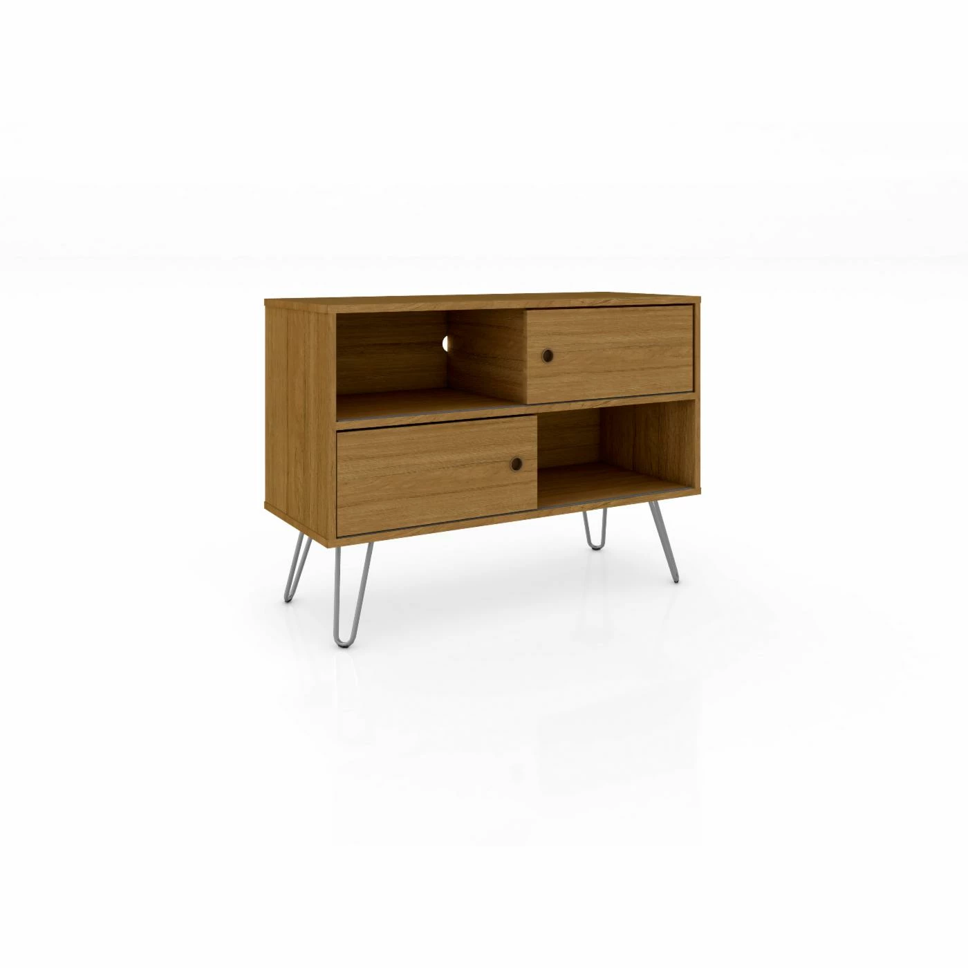 Hot Sale π TV Stands Manhattan Comfort Baxter Mid Century/Modern Sliding Door TV Stand π - Image 5