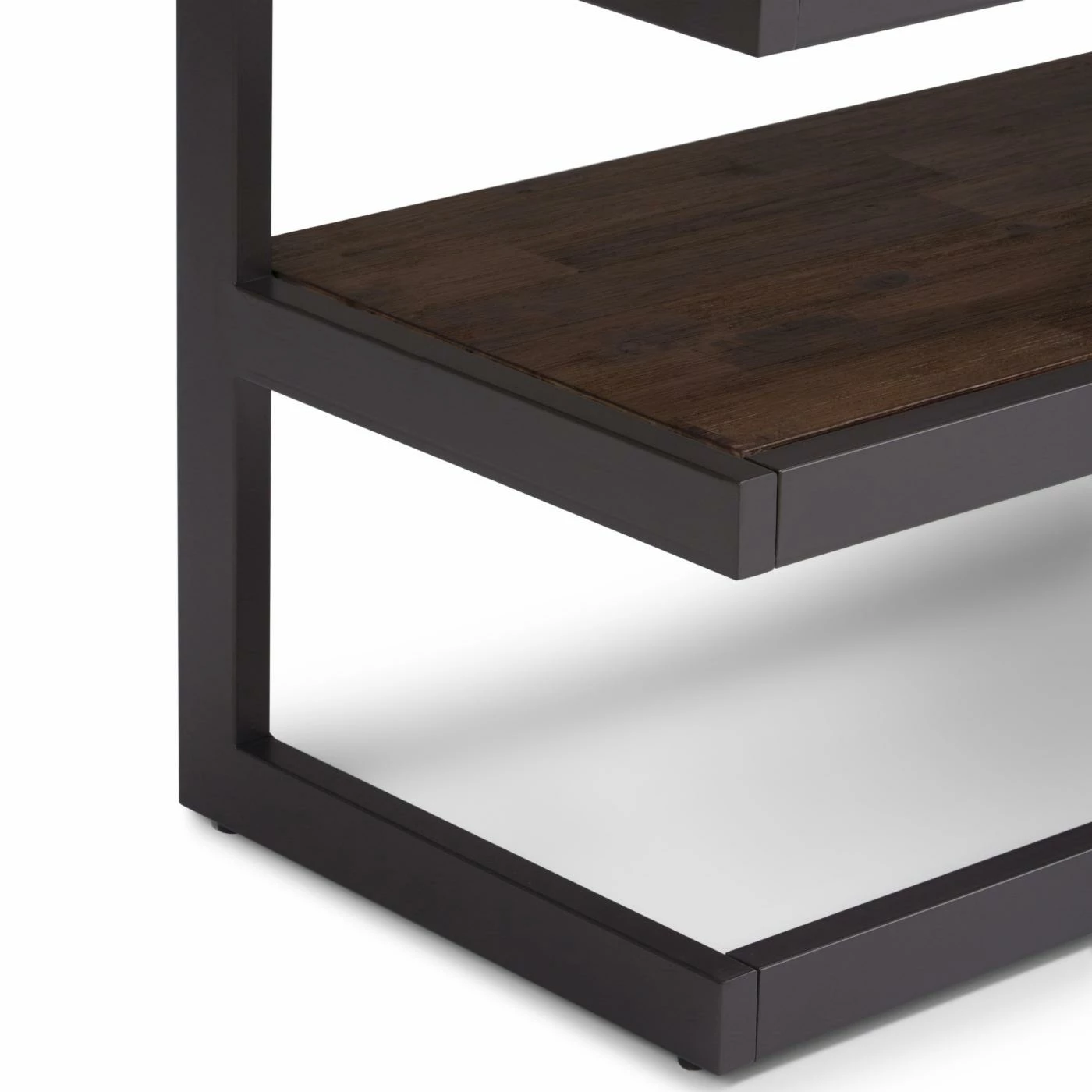 Best deal 𧨠Brooklyn & Max TV Stands Brooklyn + Max Larny Solid Acacia Wood Industrial TV Media Stand - Rustic Natural Aged Brown β€οΈ - Image 5