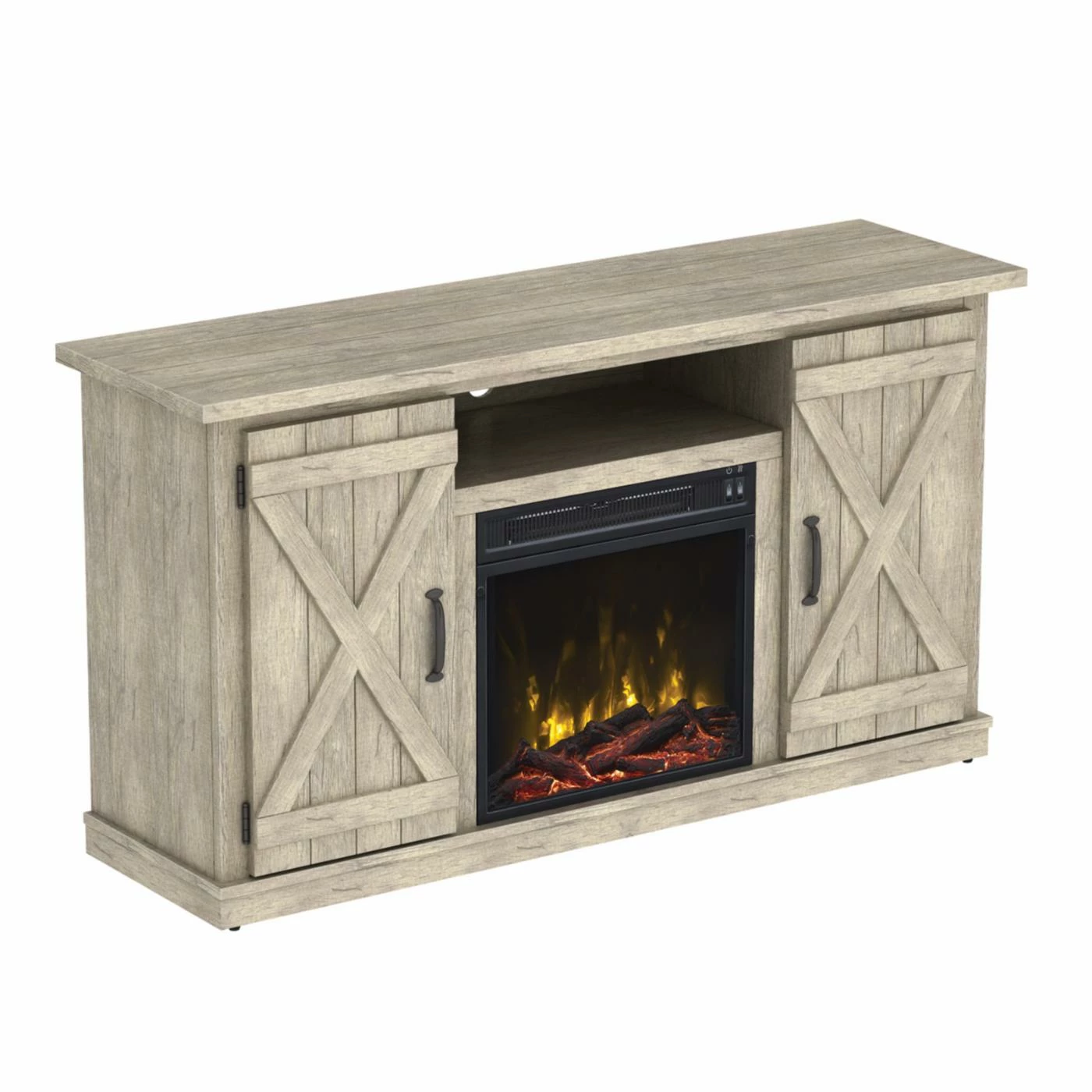 Deals ๐ TV Stands Classic Flame Cottonwood 55 In. TV Stand With Electric Fireplace โค๏ธ - Image 5