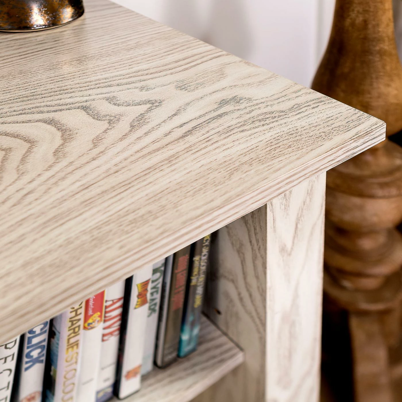 Cheapest π TV Stands Walker Edison Fireplace TV Stand - White Wash π₯ - Image 5