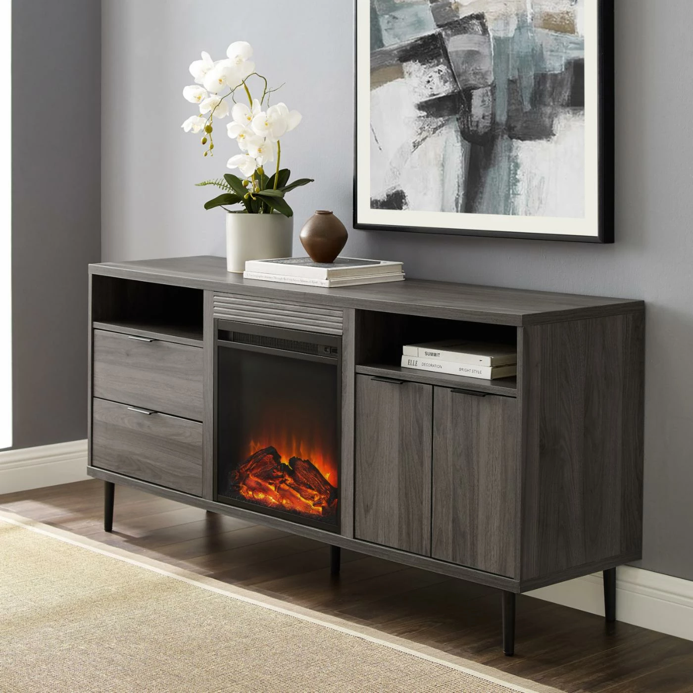 Budget ❤️ TV Stands Manor Park Modern Fireplace TV Stand 😉 - Image 5